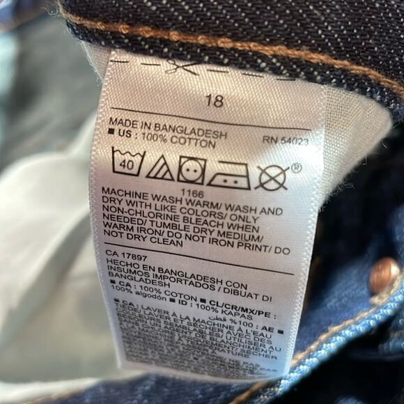 Old Navy High Rise Slouchy Straight Secret Slim Pockets size 18 plus size - Picture 9 of 9